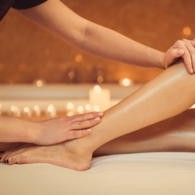 Antistress Therapie für Fuße und Waden